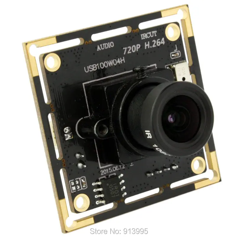 ELP 720p Hd видео наблюдение UVC H.264 USB камера модуль с аудио микрофоном для Android Windows