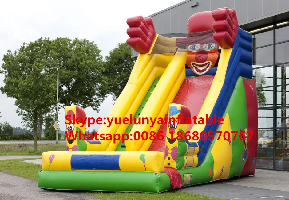 

(China Guangzhou) manufacturers selling inflatable slides,Clown slide, KY-661