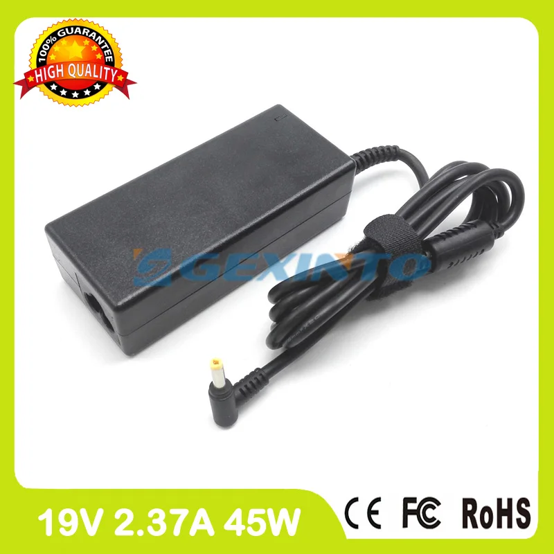 19V 2.37A Ноутбук ac адаптер питания PA5072E-1AC3 PA5192U-1ACA для Toshiba Thrive WT310 WT310/C планшетный ПК