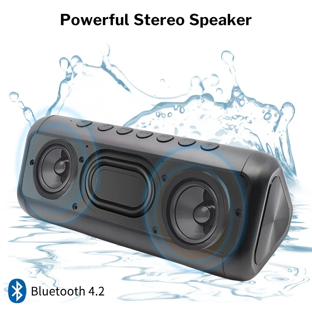 Bluetooth динамик водонепроницаемый портативный Колонка Беспроводная стерео