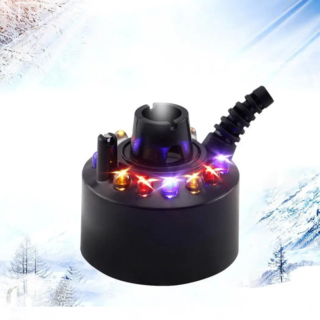 Portable Humidifier Mini USB Atomizer oil diffuser 220V-240V Ultrasonic humidificador Mist Maker With 12 Led Light for Home | Бытовая