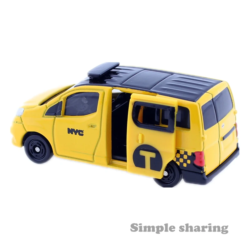 TAKARA TOMY TOMICA нет. 27 NISSAN NV200 Нью Йорк Такси модель комплект 1:62 литой миниатюрный
