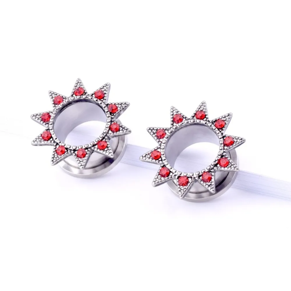 Затычки для ушей 1 шт. расширитель из нержавеющей стали|Украшения тела| |