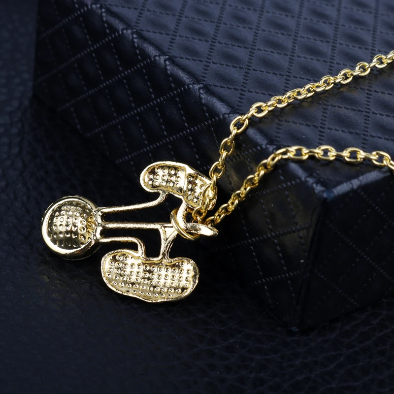 Ожерелье в форме легких золотого цвета с хрустальной подвеской химия ювелирные