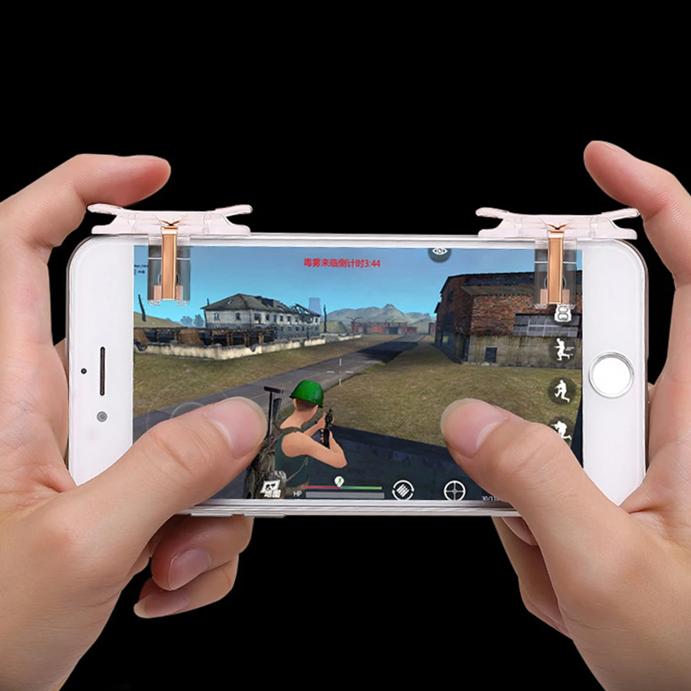PUBG игры огонь Кнопка Aim ключ смартфон шутер Gampads мобильных игр триггер L1 R1