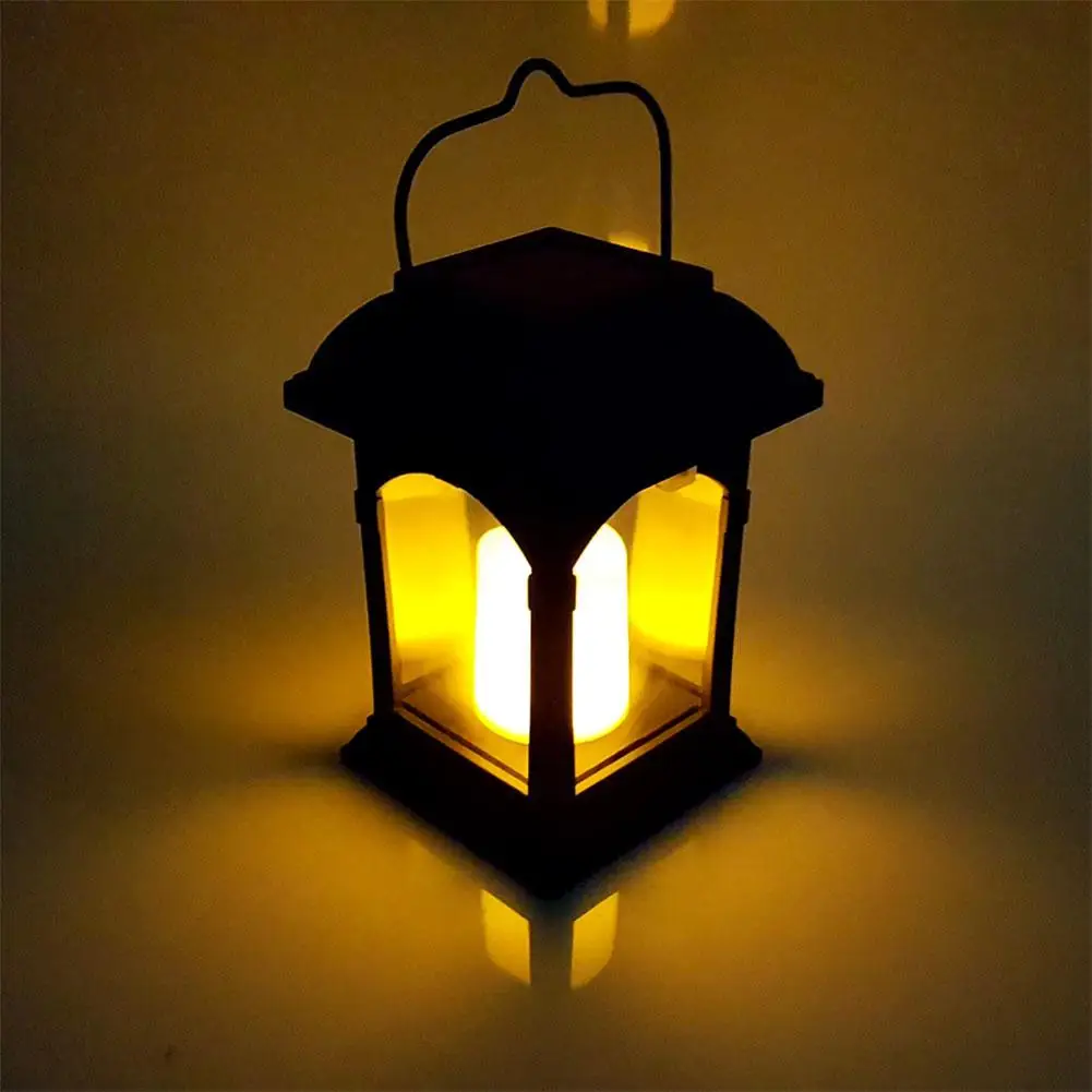 Водонепроницаемый Солнечный Светодиодная лампа Классический свет свечи