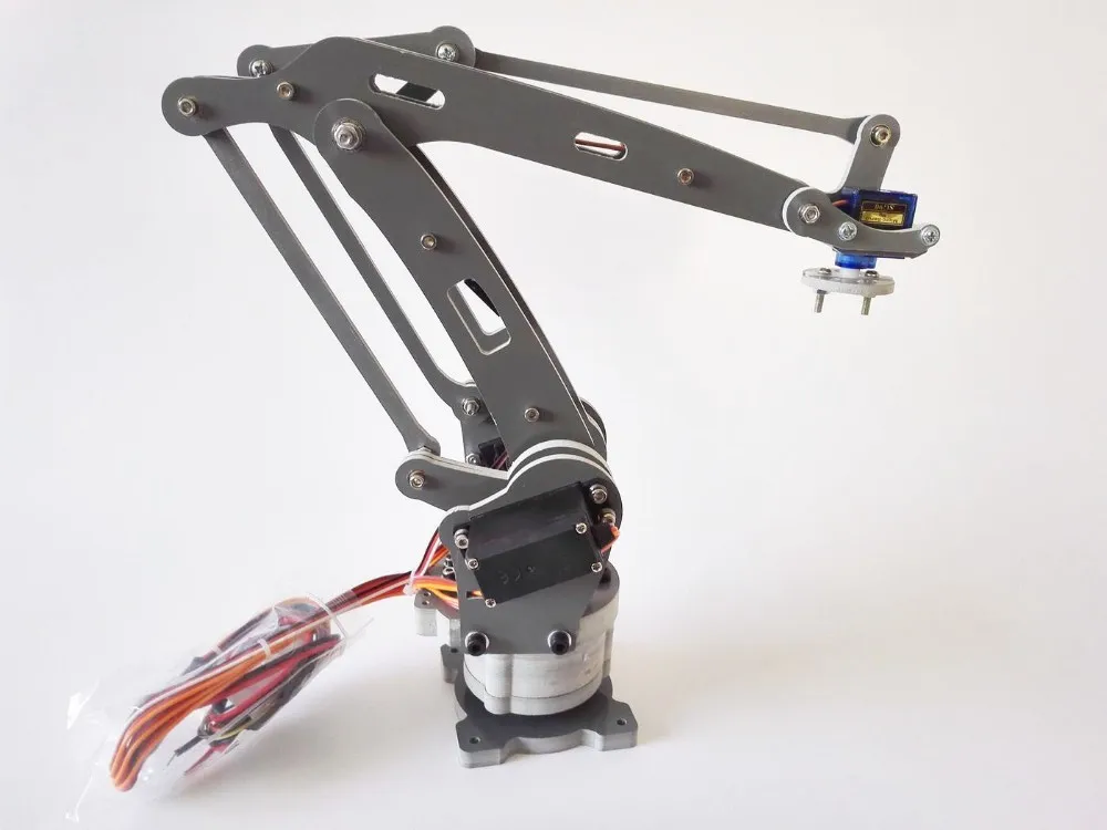 Новейшая 4-осевая Роботизированная рукоятка 4 Dof Роботизированный механический манипулятор Stacker Servo IRB460 промышленный манипулятор модель RC игрушка