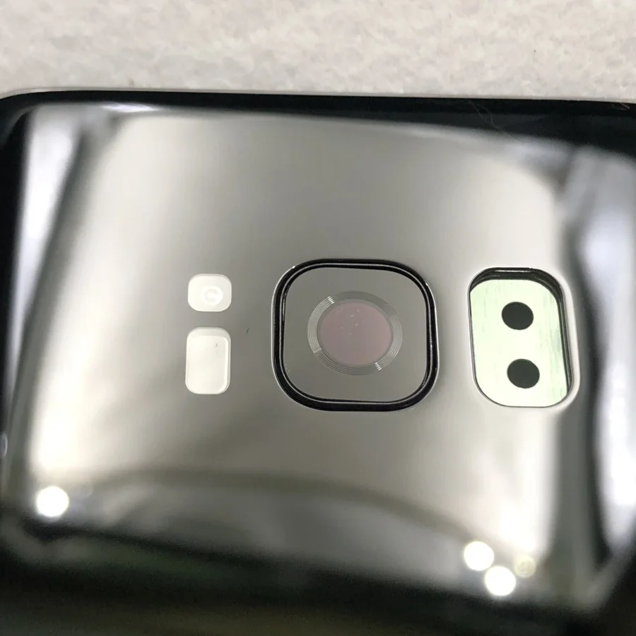 Задняя крышка телефона для Samsung Galaxy S8 Plus G950 G955F батарея задняя крышка стеклянная дверь Корпус задняя камера объектив S8