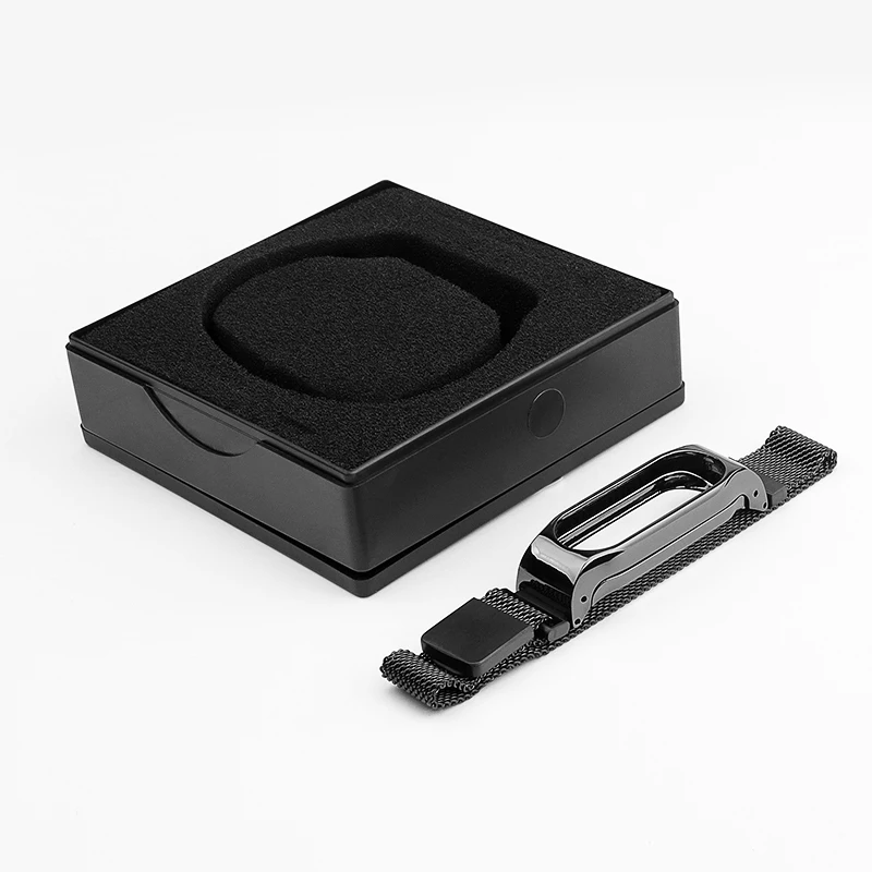 Mi lanese петля ремешок для xiaomi band 2 браслет металлический чехол mi band 2 ремешок магнитная пряжка mi band 2 спортивные полосы
