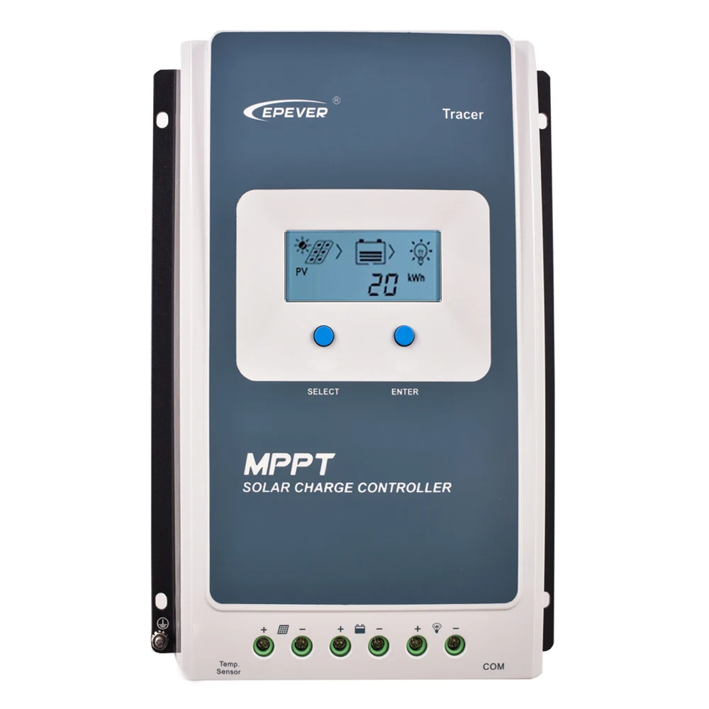 구매 EPever 태양광 네거티브 그라운드 12V 24V 20A MPPT 충전 컨트롤러, RS485 PC 통신 추적기 2210AN 태양광 시스템용