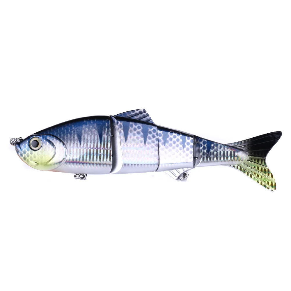 

HENGJIA Fishing lure 25cm 146g lifelike multi jointed 4-segement pike swimbait fishing tackle big Sea Fishing Lures