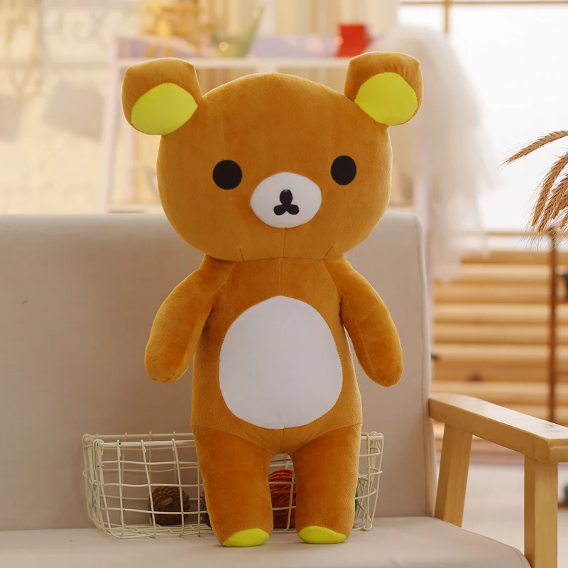 1 шт. лидер продаж 80 см плюшевые игрушки San x Rilakkuma мягкие плюшевая кукла подушка