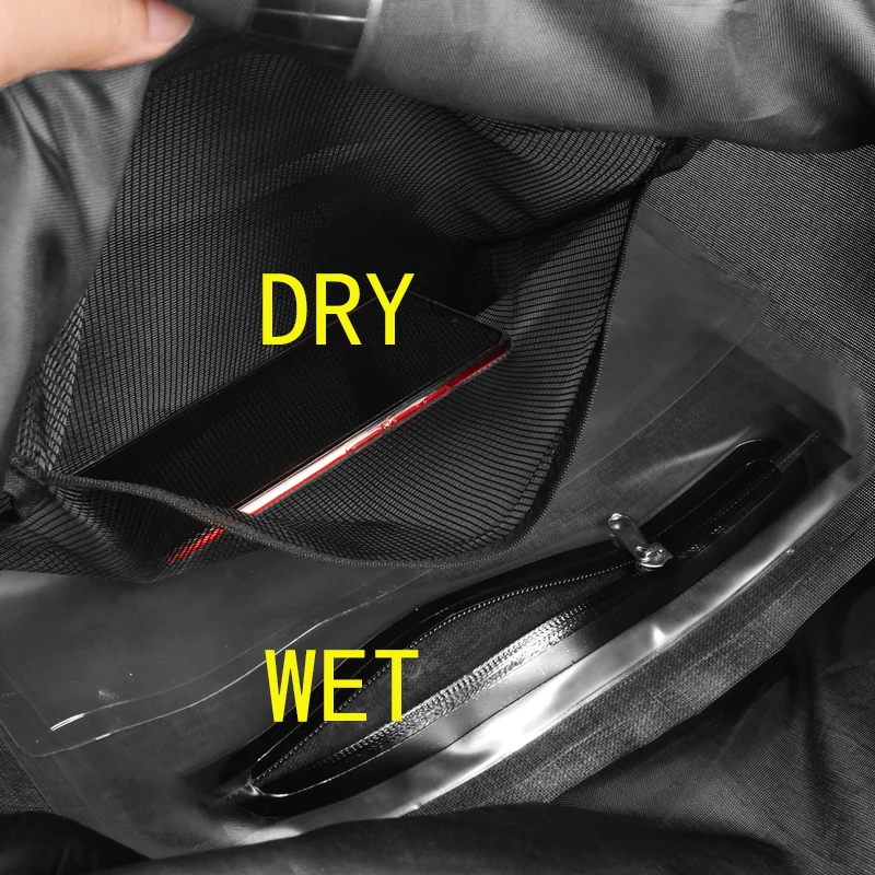 Waterproof Dry And Wet Swimming Shoulder Bags Beach Bag Tote Handbags Female Gym Drifting Swimming Storage Bag Outdoor Sports