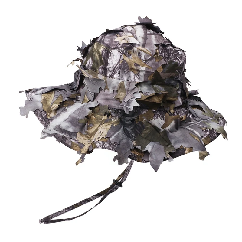 Военная камуфляжная кепка с изображением джунглей мертвых листьев и