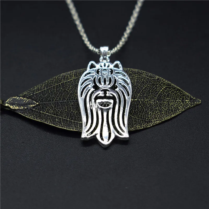 

Elfin Wholesale Trendy Yorkshire Terrier Necklaces Gold Color Silver Color Yorkshire Terrier Jewellery Pendant Necklaces Women