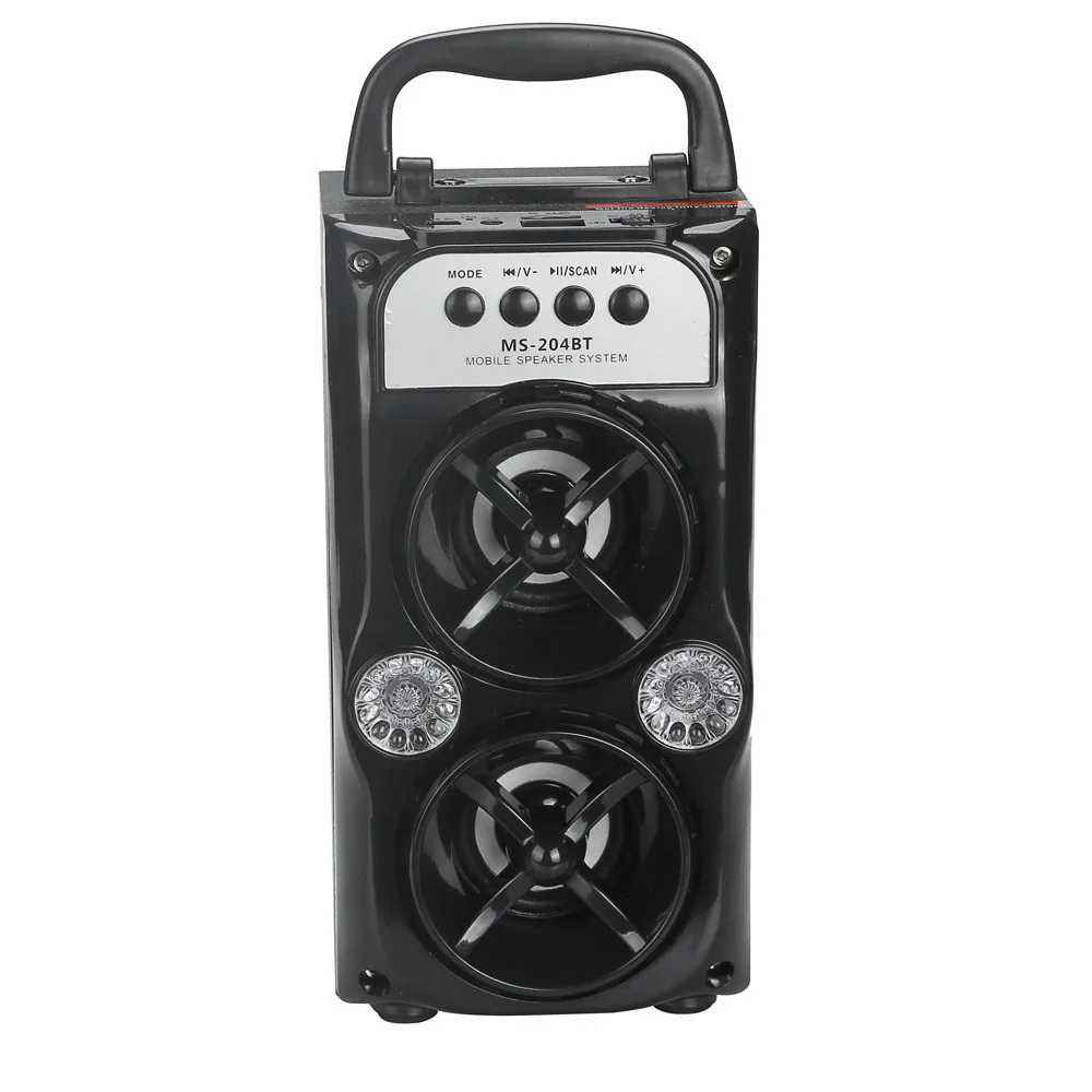 Mosunx Открытый Bluetooth беспроводной Портативная колонка Super Bass с USB/TF/AUX/FM радио Мода