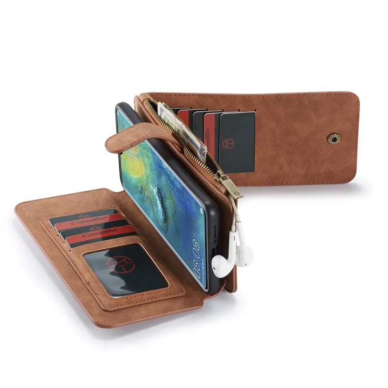 

Luxury Leather Flip Case For Hawei p30 mate20 pro lite Fundas Protective Wallet Phone Full Cover accessories shell Coque bags