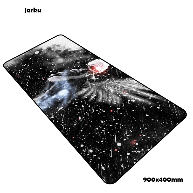 size 900x400x2mm Коврик для мыши с изображением Токийского Гуля 900x400 мм, эргономичный коврик для мыши, лучший игровой коврик для геймера, офисный персональный Коврик для мыши, клавиатура, ПК - Цвет: size 900x400x2mm