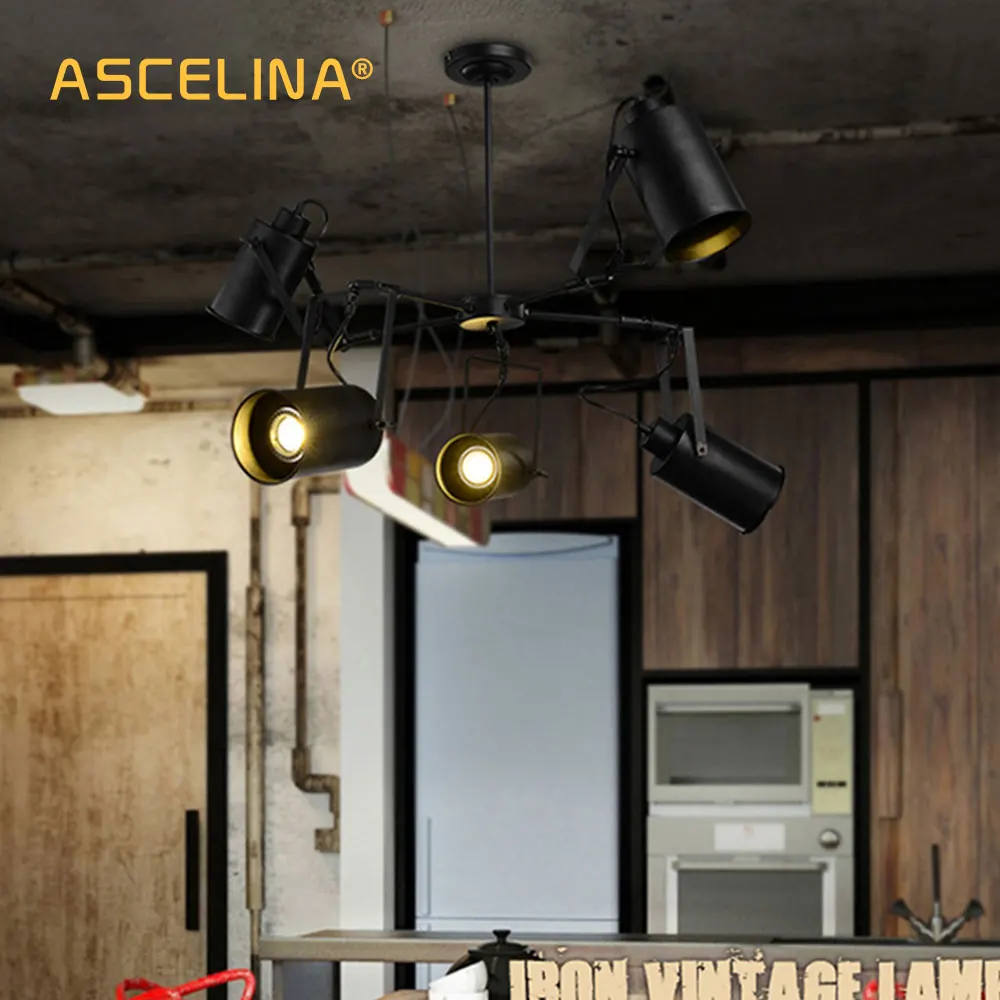 Светодиодный подвесной светильник ASCELINA креативный регулируемый в американском