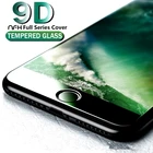Защитное закаленное стекло 9D для iPhone 6S, 7, полноэкранная Защитная пленка для iPhone 8 Plus, стеклянный чехол для iPhone X, XR, X, S MAX, пленка