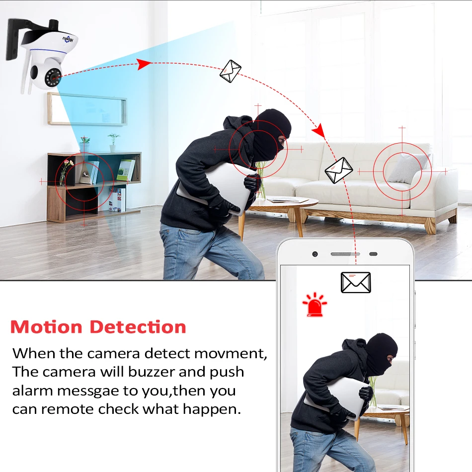 Hiseeu HD 720P беспроводная IP камера Wifi ночное видение Wi Fi высокое качество Сетевая CCTV