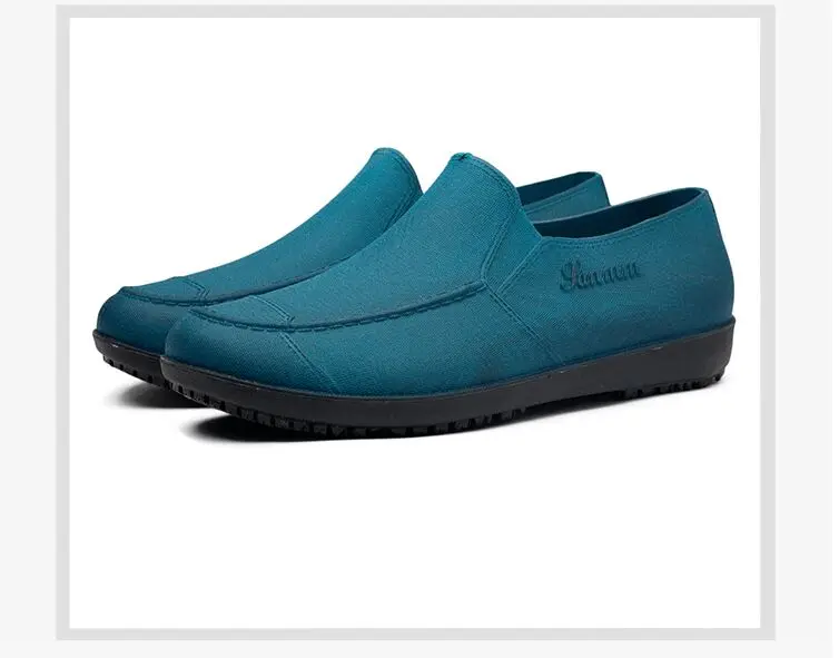 2018 Men's Restaurant Catering Kitchen Work Shoes Non-Slip Anti-oil Hotel Canteen Cozinha Chef Cooking Waterproof | Тематическая
