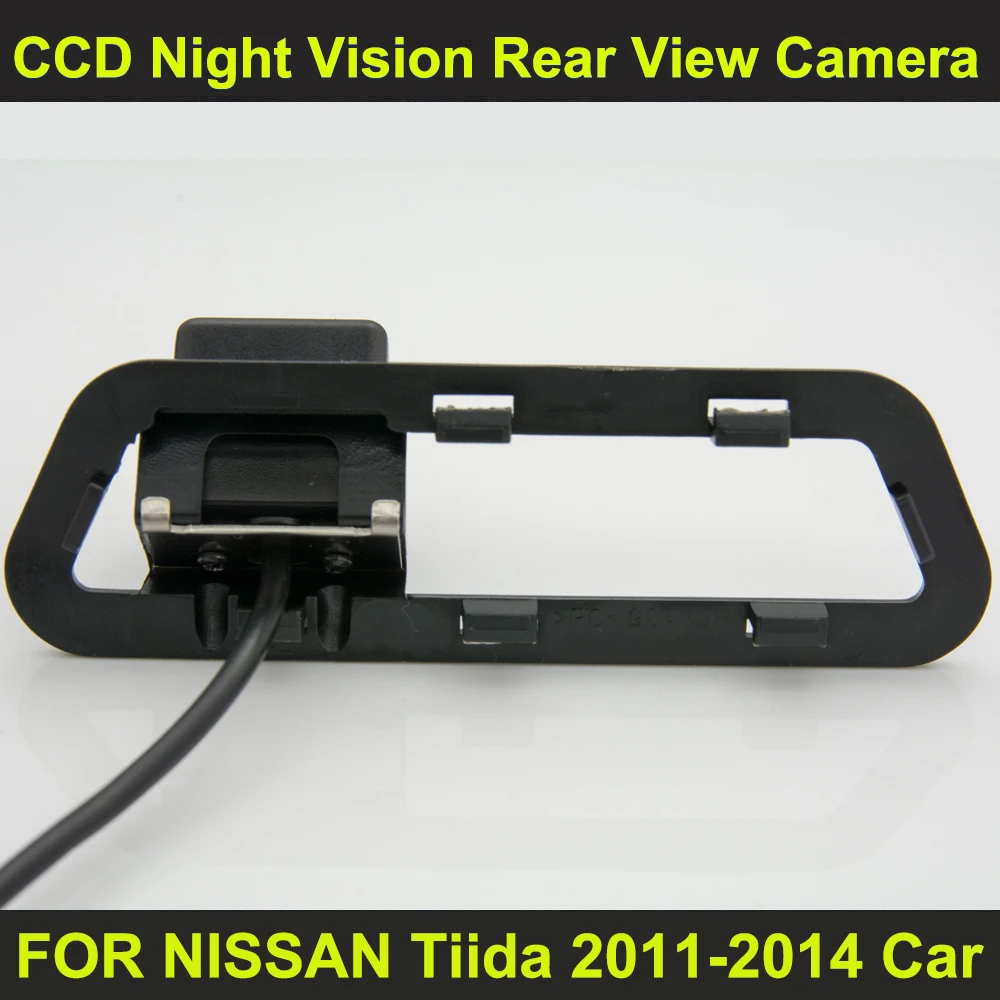 Автомобильная камера заднего вида с ночным видением CCD для NISSAN Tiida 2011 2014|car rear view