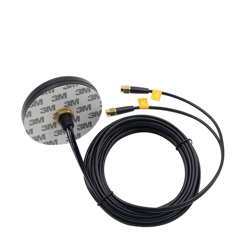 GPS + 4G SMA Мужская комбинированная антенна Резьбовая Колонка наружная Полная