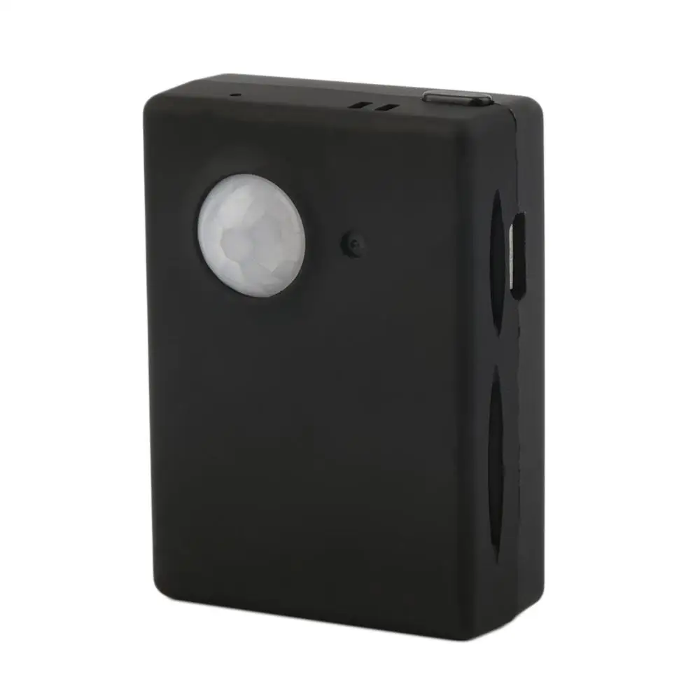 Черный X9009 GPS трекер мини умный беспроводной PIR детектор движения сенсор Поддержка HD камера SMS MMS GSM Противоугонная система сигнализации MS-X9009 - Цвет: Черный