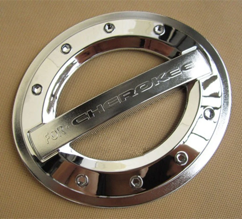 Крышка топливного бака из хромированного АБС пластика для JEEP CHEROKEE 2014