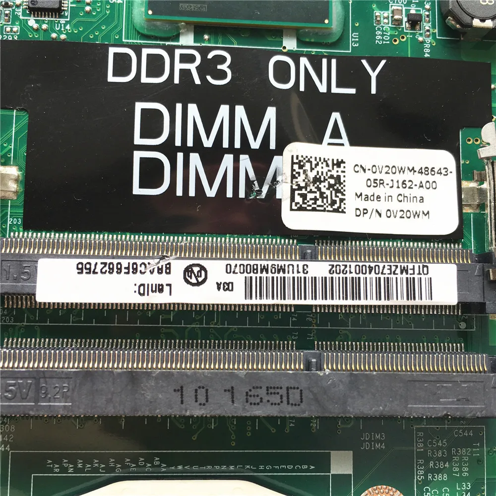 Отлично подходит для материнской платы ноутбука DELL N7010 DAUM9BMB6D0 с графической