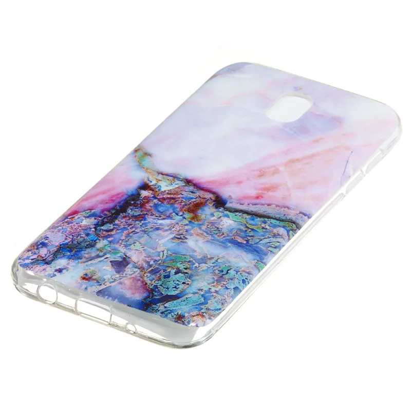 Case For Samsung Galaxy J5 2017 Soft TPU Silicone Marble Stone Pattern Slim Phone Cover J530F J530Y |