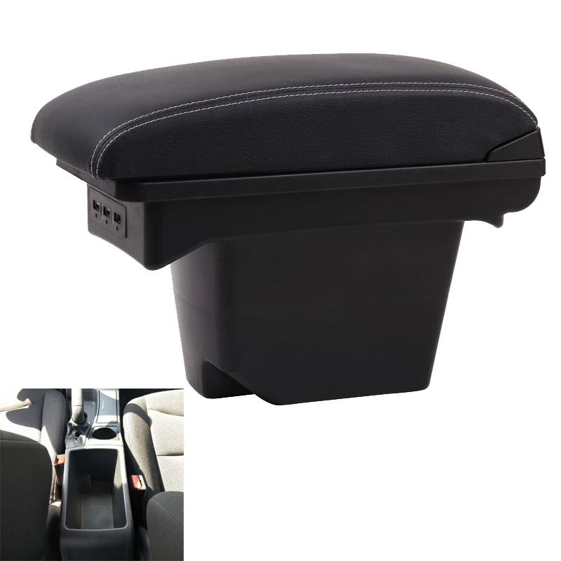 for2013 Citroen C4 Central armrest box One-piece Free assembly Double layer rechargeable With 13 c4 usb | Автомобили и мотоциклы