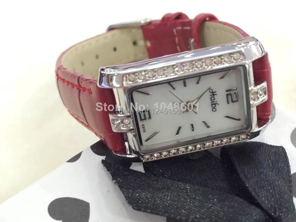 Wholesale free delivery genuine new quartz watch fashion wrist waterproof couple tables 6372 | Наручные часы