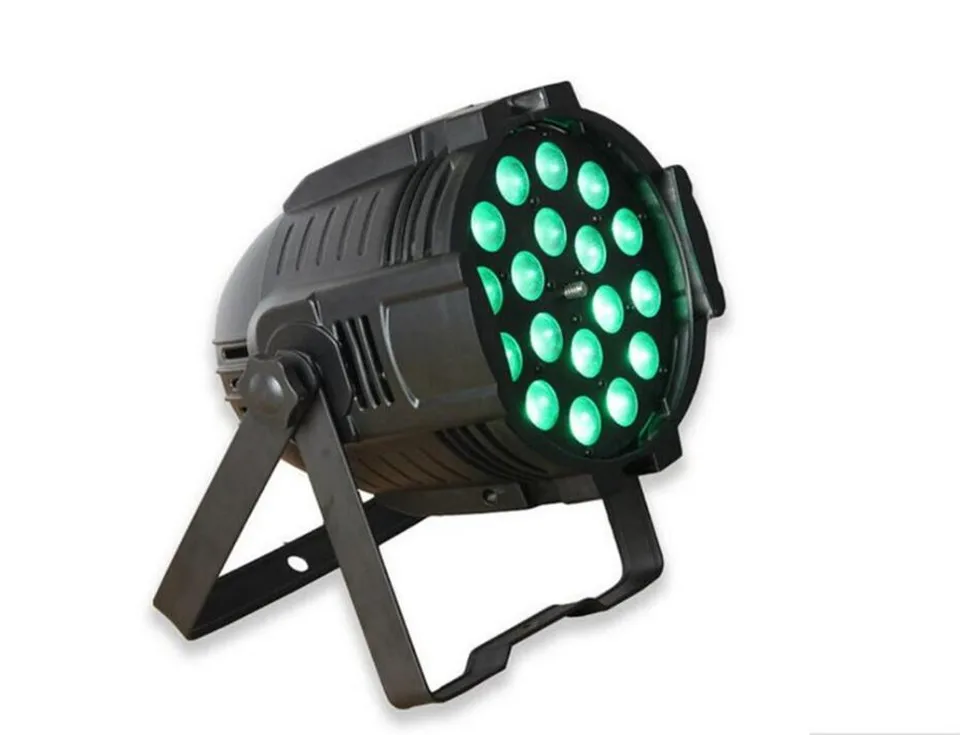 8 pz/lotto 18x18 Вт zoom par luce dmx luci dj 64 rgbwa uv 6in1 led для party дискотека | Лампы и освещение