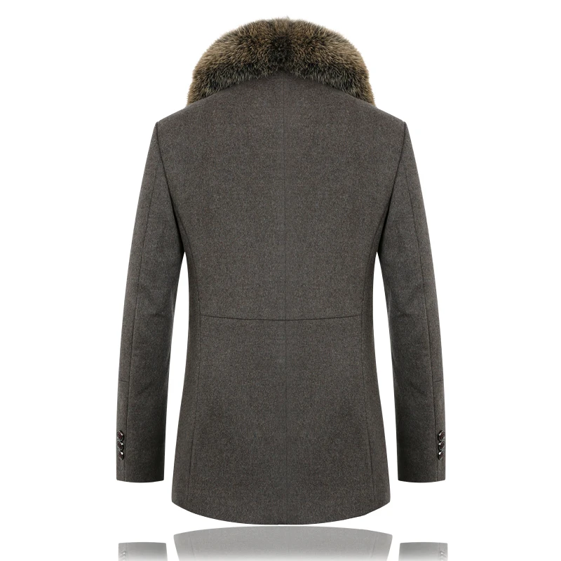 Осень 2017 новые мужские шерстяные куртки GUIXIANG тренчкот мужское пальто с