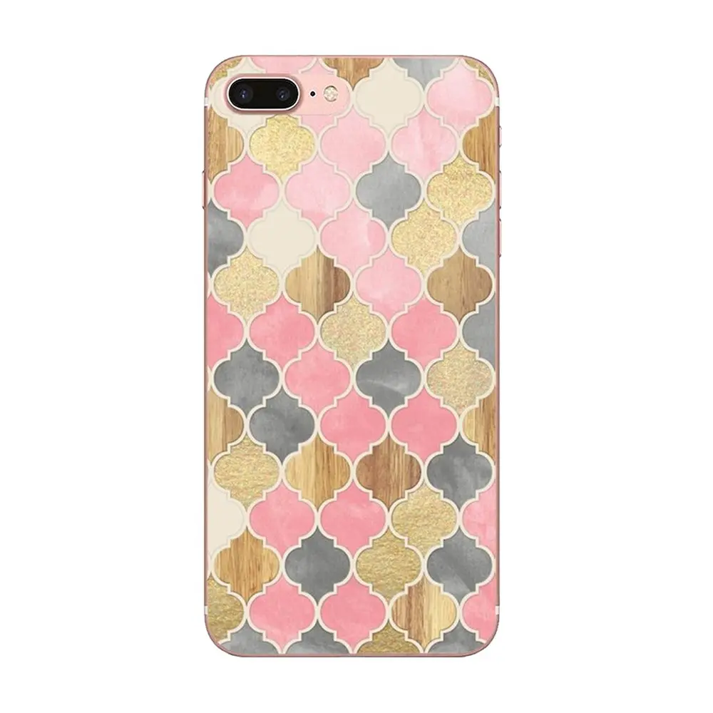 Красивые красочные обои милые силиконовые чехлы для Apple iPhone 4 4S 5 5C 5S SE 6 6S 7 8 Plus X XS Max