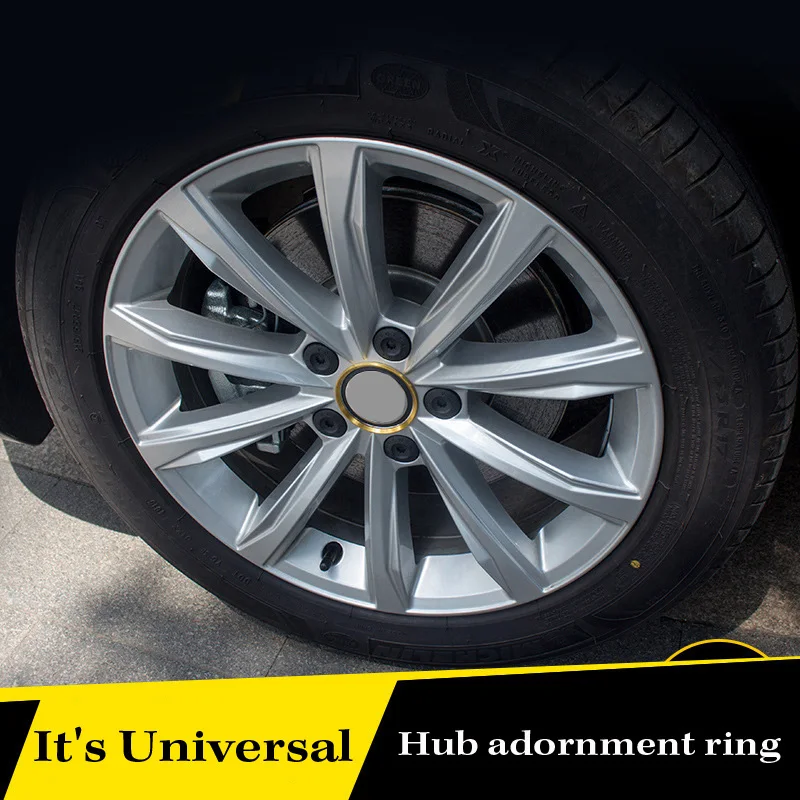 4 шт. наклейка крышки ступицы колеса для Volkswagen VW Golf 5 6 Polo Passat B5 B6 B7 Jetta Mk6 Tiguan