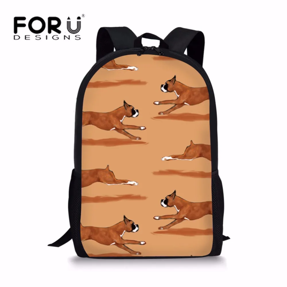 FORUDESIGNS/школьные сумки для студентов детские трусы боксеры с принтом собаки