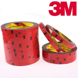 Наклейка для автомобиля двусторонняя клейкая лента с поролоновым покрытием |