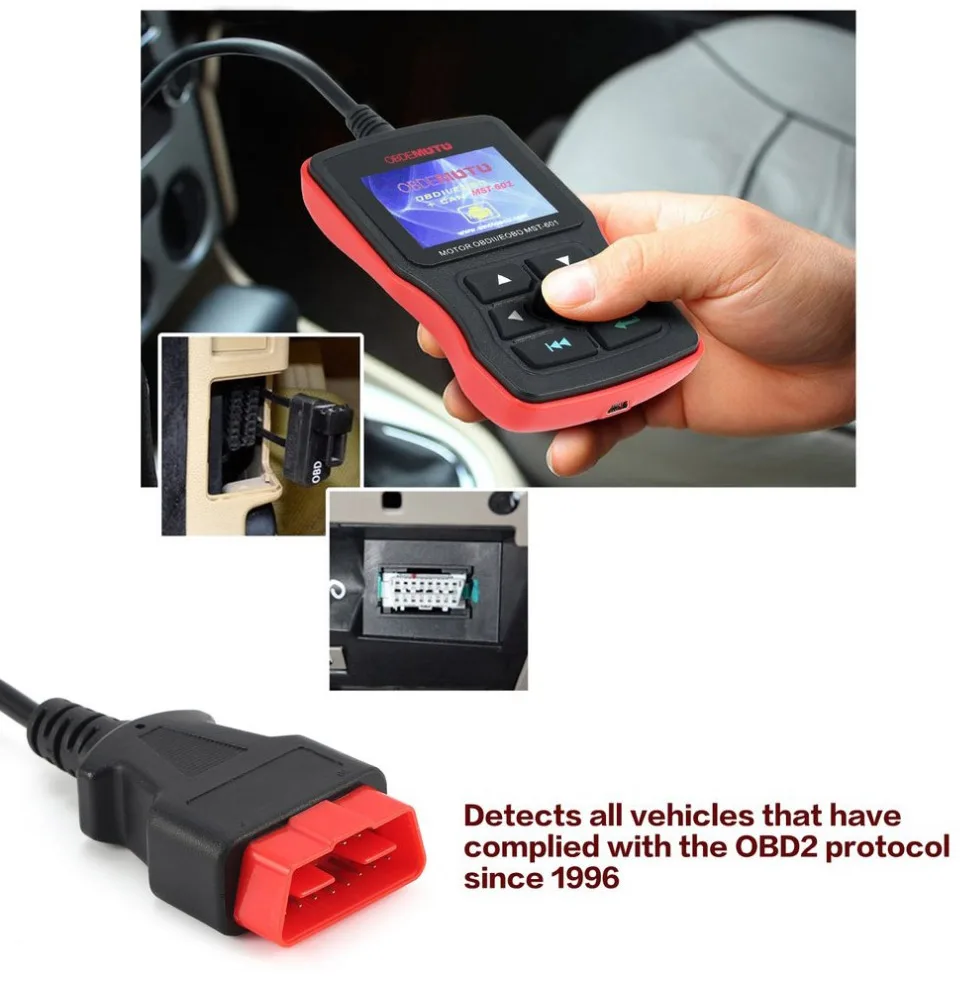 AOSHIKE OBD диагностический инструмент OBDII протоколы Smart Scan инструмент считыватель кода Поддержка мульти-брендов автомобилей и языков
