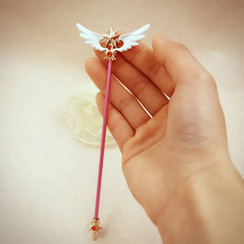 Аниме карточка Captor Sakura the clow экшн фигурка Косплей Женская волшебная палочка