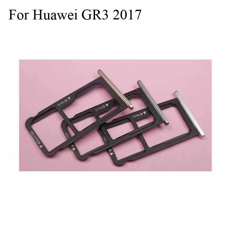 

Для Huawei GR3 2017 GR 3 2017 Новый оригинальный держатель Sim-карты лоток Слот для карты для Huawei GR3 2017 GR 3 2017 держатель Sim-карты