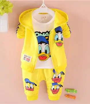 Детские Комплект одежды хлопок Демисезонный Одежда для новорожденных Дональд