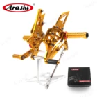 Подножки для Райдера Arashi, Регулируемые подножки для YAMAHA R3 R25 2015-2021, YZF-R3, YZF-R25, 2015, 2016, 2017, 2018, 2019, 2020