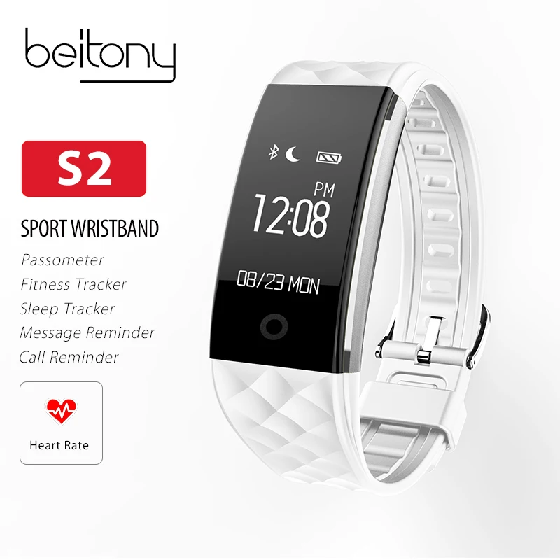 UWatch Новый Смарт Браслет Bluetooth 4 0 фитнес трекер сердечного ритма мониторы одежда