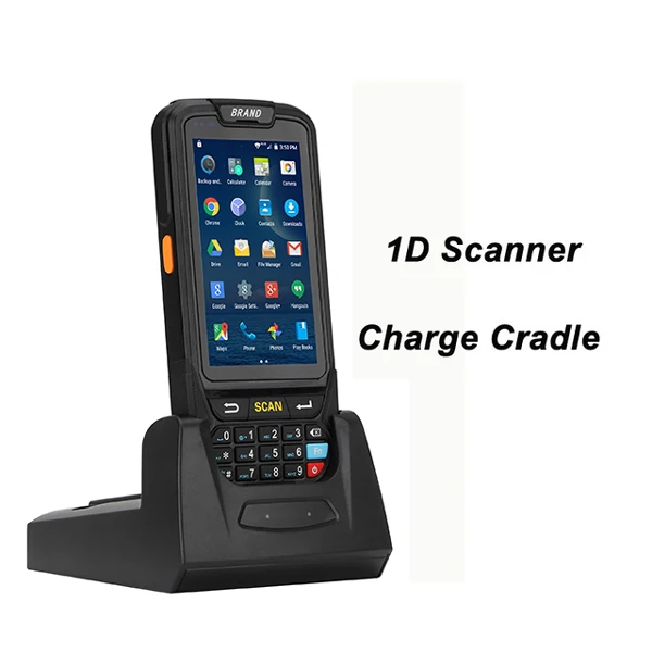 1D and Charge Cradle ISSYZONEPOS 4G Android 7,0 ручной КПК pos-терминал 1D 2D сканер штрих-кода беспроводной Wi-Fi Bluetooth gps считыватель штрих-кодов Waarehouse - Цвет: 1D and Charge Cradle
