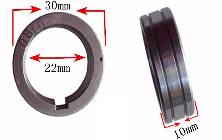 2 шт. Железный ролик binzel для кормушки проволоки сварочного аппарата 30x22x10 мм
