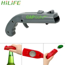 Hilife для открывания консервной Весна Кепки Рогатка пусковая пистолет форма панели инструментов напиток открытие стрелок открывалка для бутылок пива творческий