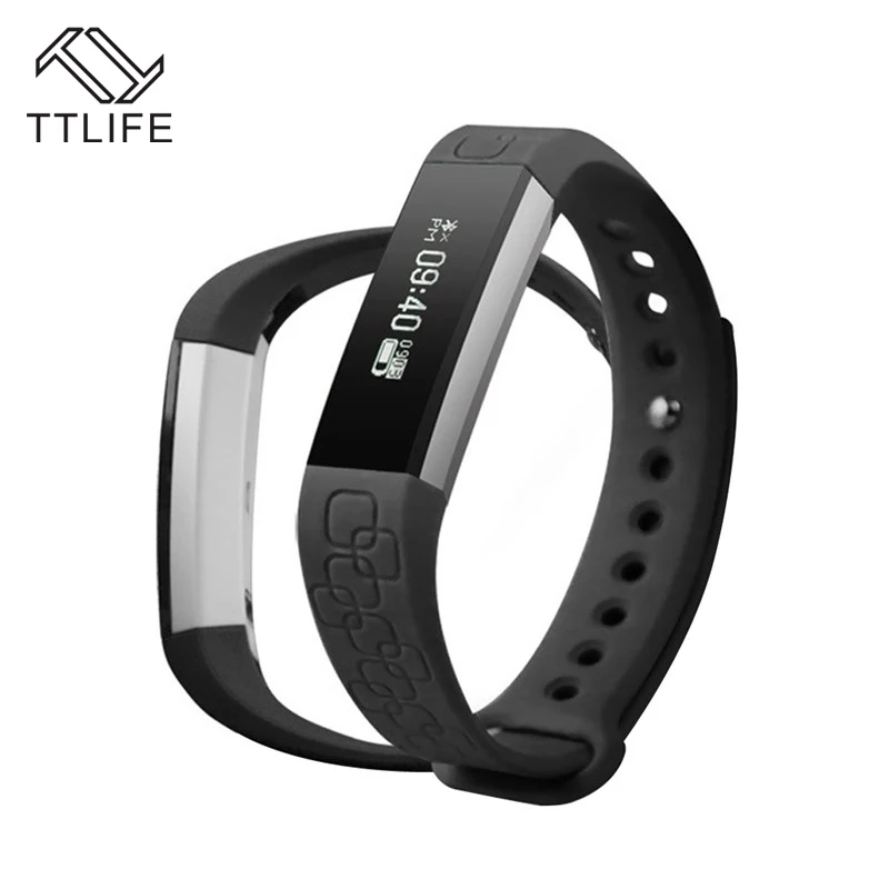 TTLIFE Водонепроницаемый Фитнес-Трекер Шагомер OLED Smart монитор Сердечного Ритма